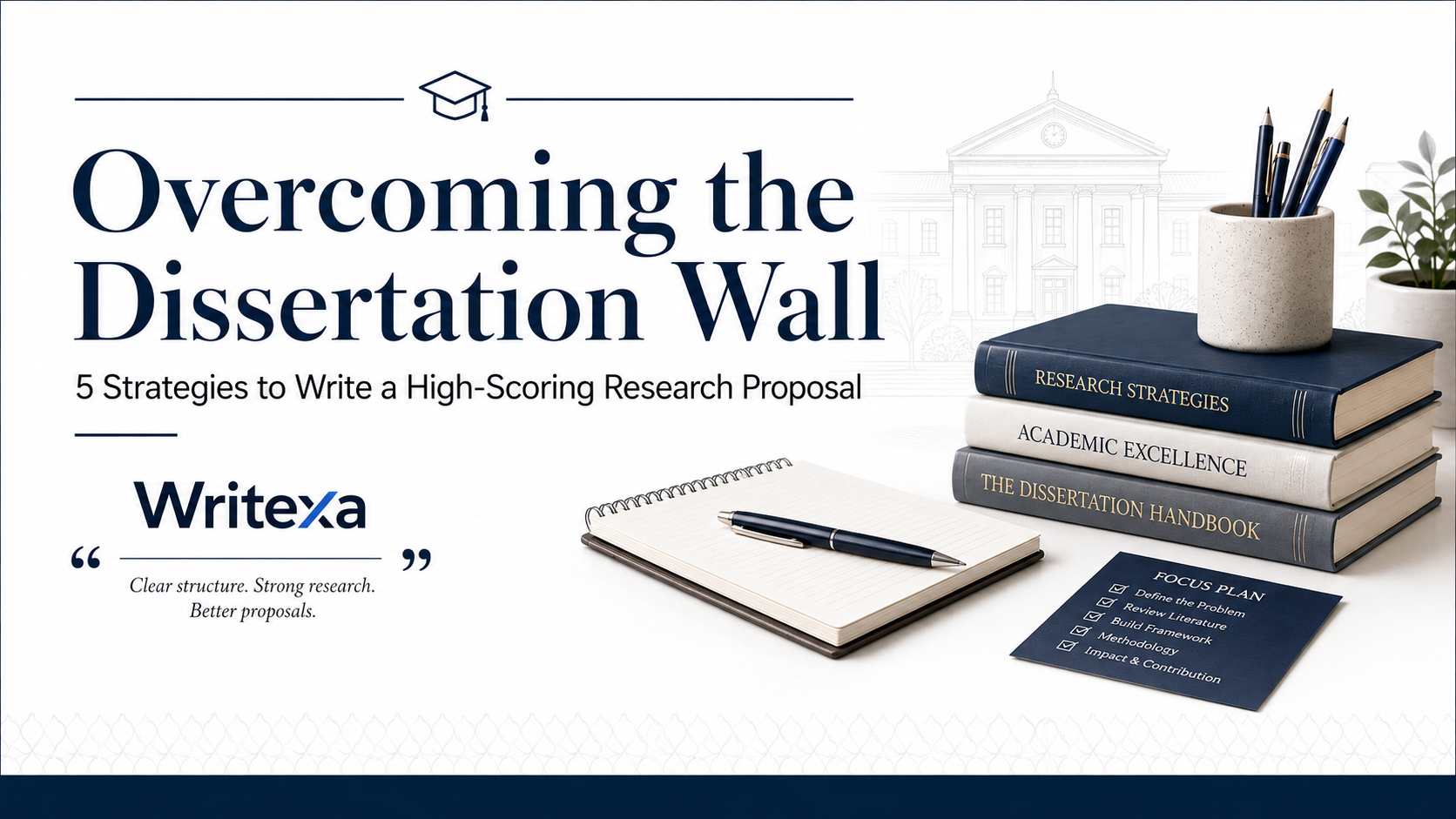 Overcoming the Dissertation Wall: 5 Strategies to Write a High-Scoring Research Proposal